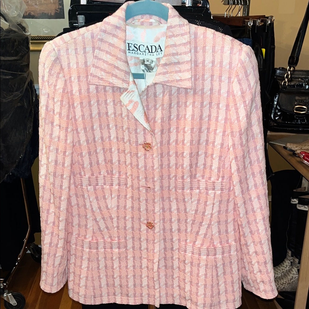 Escada Pink Classic Blazer!